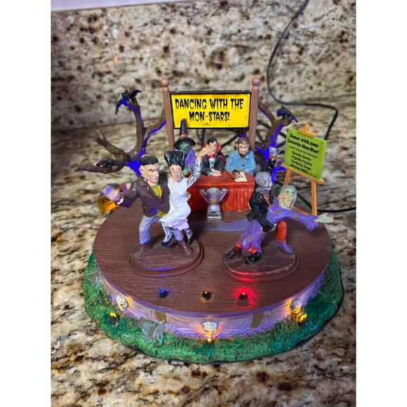 Lemax Spooky Town Dancing with the Mon-Stars SKU#: 94957 - Picture 2 of 9
